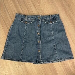 BDG Denim mini skirt